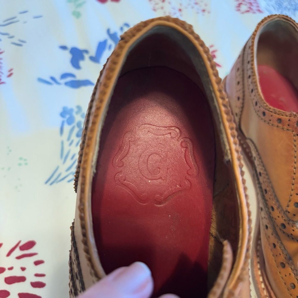 Grenson, Oxford Brogues Emily, EUC slight platform - Picture 9 of 11